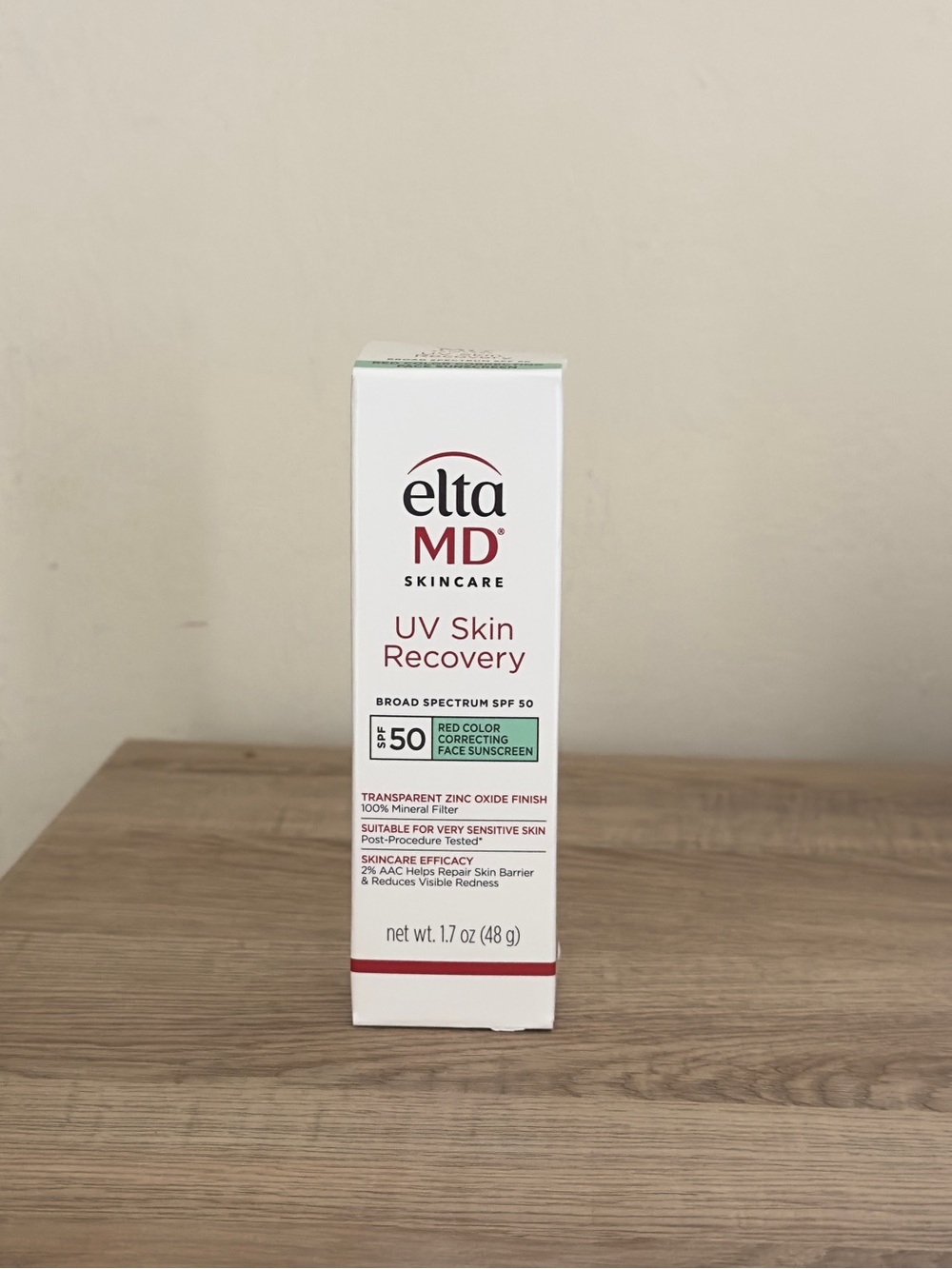 EltaMD UV Skin Recovery Sunscreen - White with Red Accent